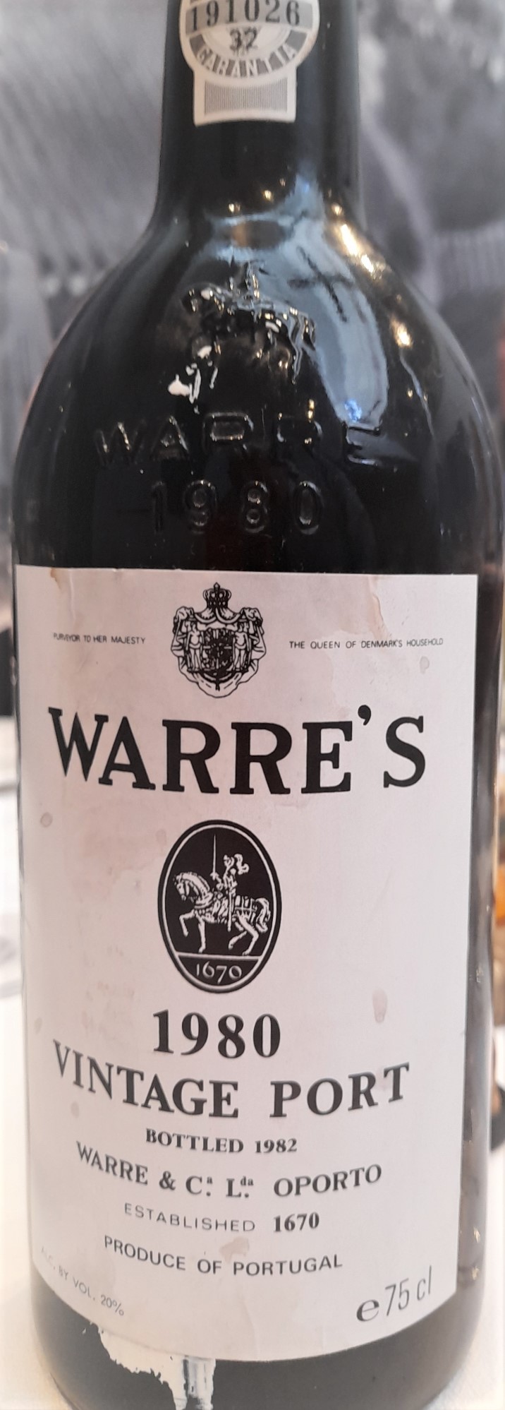 1980 warre's vp