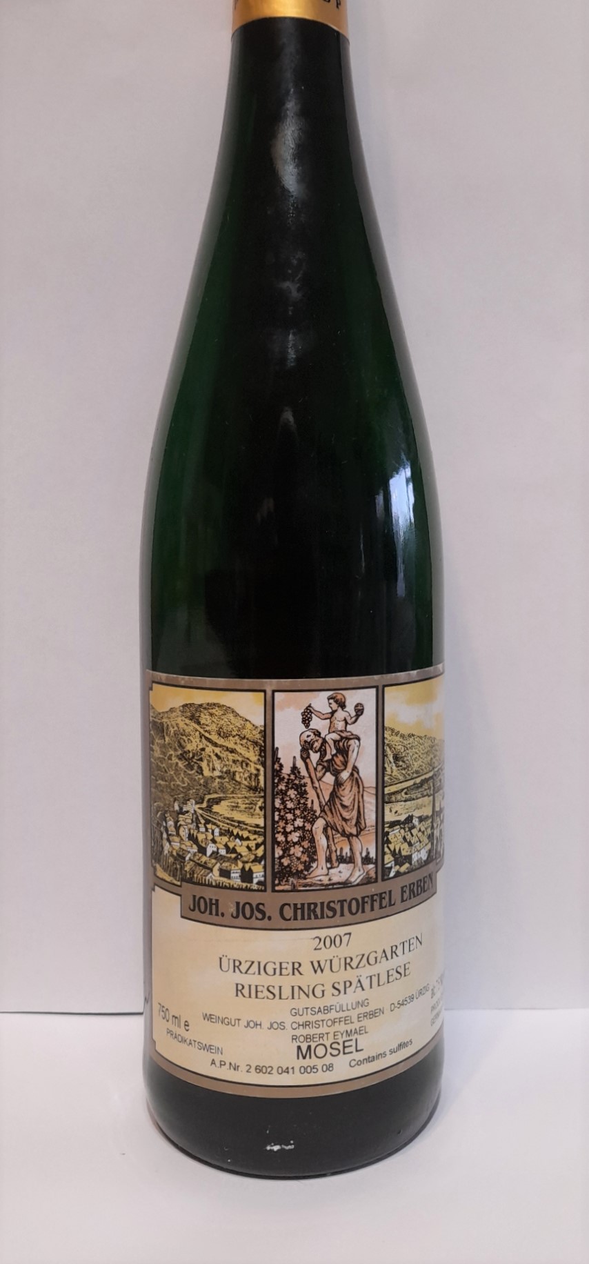 2007 jjchristoffel uw spatlese