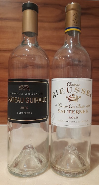 two 2015 sauternes